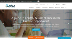 Desktop Screenshot of adra.com