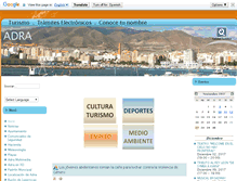 Tablet Screenshot of adra.es
