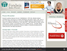 Tablet Screenshot of pomoc-rwandzie.adra.pl