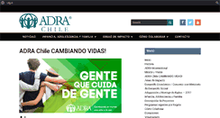 Desktop Screenshot of adra.cl