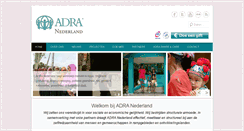Desktop Screenshot of adra.nl