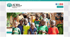 Desktop Screenshot of adra.org.uk